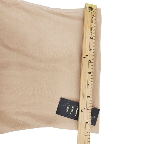 High-Waist Beige Shapewear Briefs For Women Size S - Picture 4 of 6